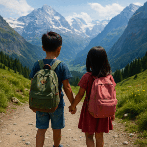 Adoptierte Kinder aus Theiland